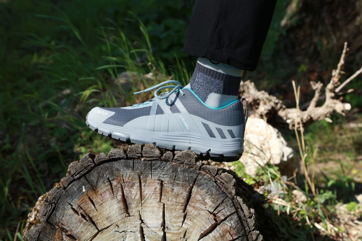 Chaussettes de randonnée trekking montagne thermiques coton PIMA homme